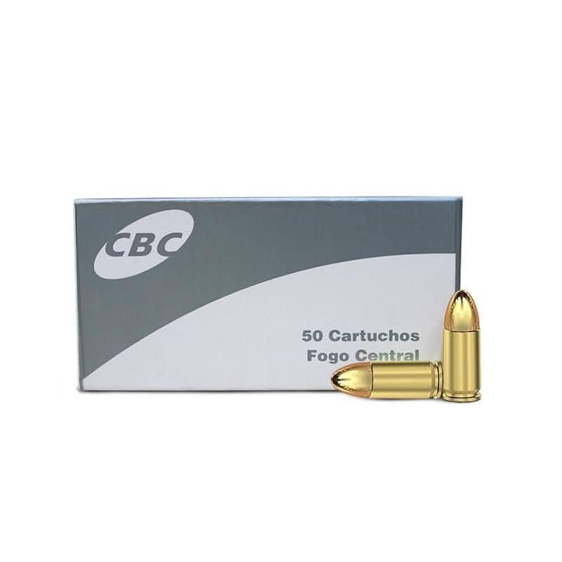 Munição CBC 9mm ETOG 124gr – (Caixa 50un)